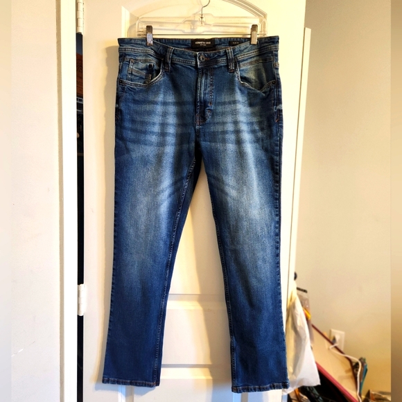 Kenneth Cole men's jeans stretch Slim Fit 33x30 - Picture 2 of 7